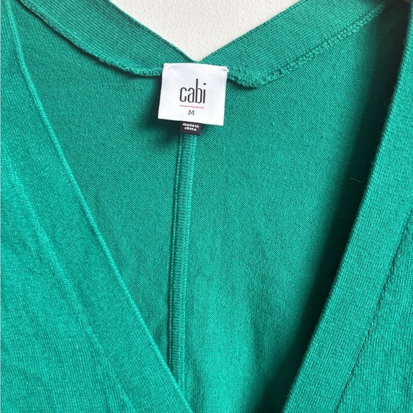 CAbi Banner Sweater Cardigan Exposed Zipper   Medium - Picture 5 of 6